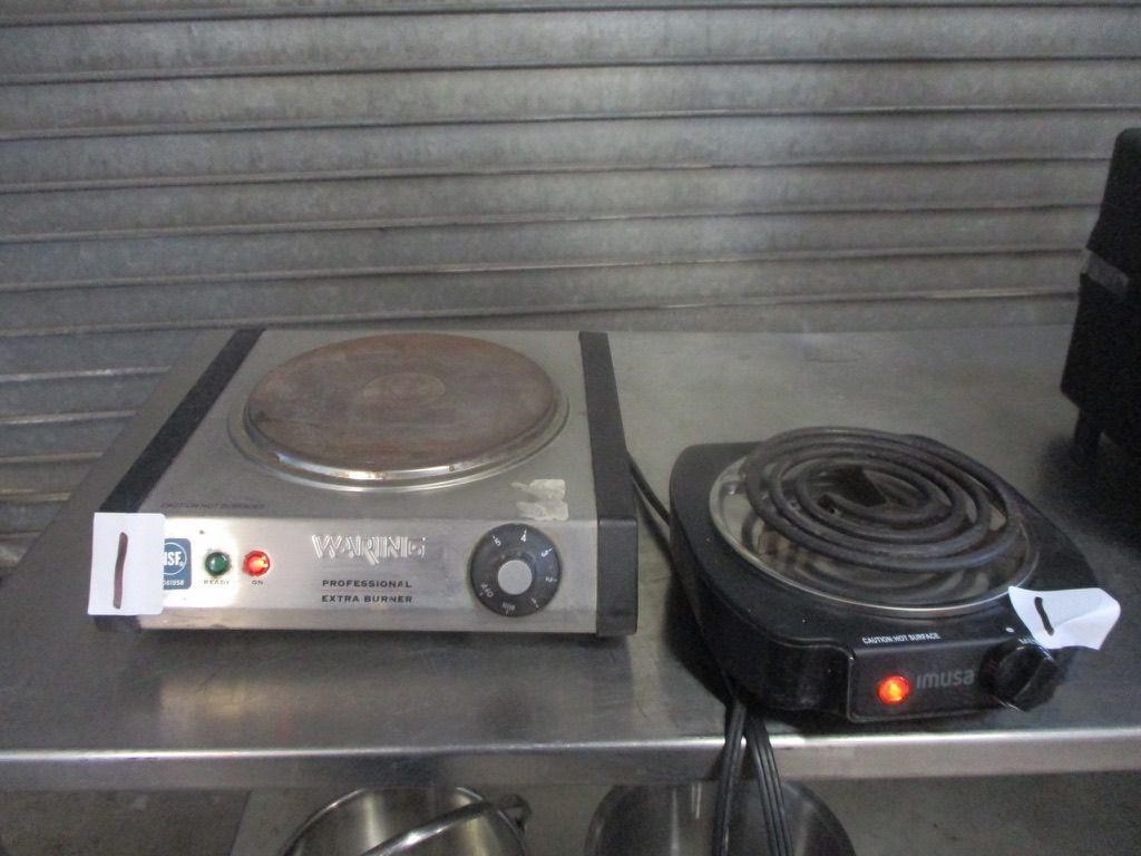 (2) ELECTRIC HOT PLATES