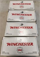 W - 4 BOXES WINCHESTER AMMUNITION (W13)