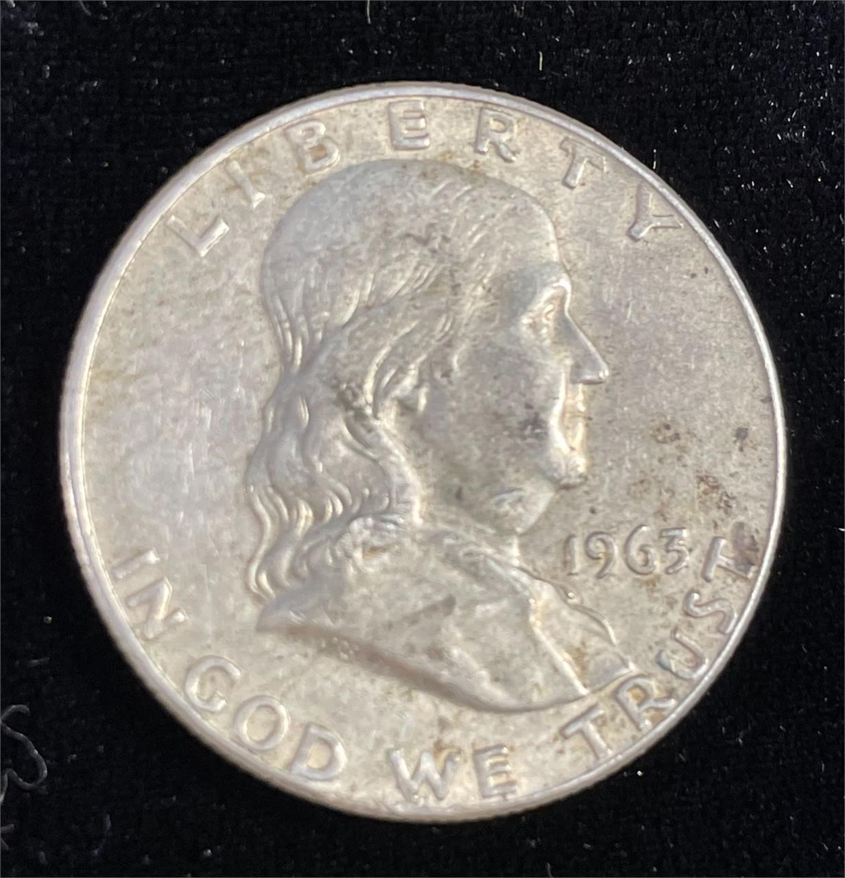 1963D Franklin Half Dollar