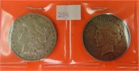 Morgan Dollar, Peace Dollar