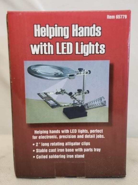 Helping Hands with LED Lights