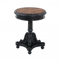 Ultimate Accents Preswick Marquetry End Table
