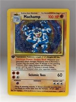 1999 Pokemon 1st Edition Machamp Holo #8
