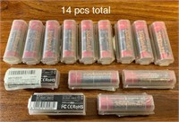 14 pc Lot of Rechargeable Batteries