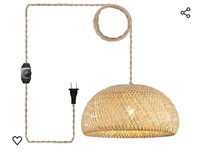 LRG BAMBOO HANGING LIGHT