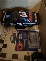 NASCAR items to include cars, figures, knife and