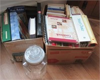 Lot of cook books includes Betty Crocker etc.
