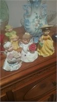 3 porcelain dolls two are may