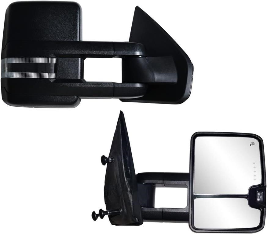 Aerdm Towing Mirrors Compatible With Ford F150
