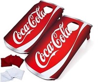 Trademark Games Coca Cola Can Cornhole Set