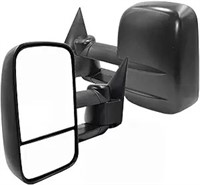 Aerdm New Pair Towing Mirrors Manual Operated