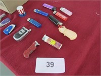 Lighters - various sizes and styles