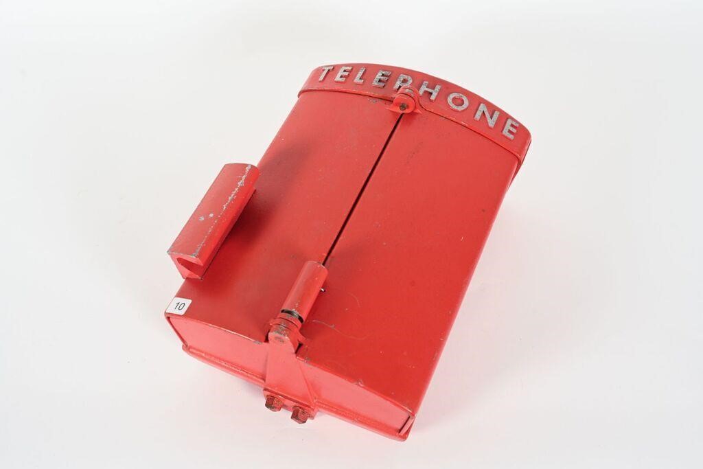 VINTAGE TELEPHONE BOX MODEL 111A