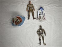 4 Star Wars 1990s action figures