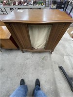 Vintage Wooden TV Cabinet - No Guts Claw Feet