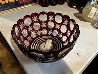 Bohemian Glass bowl