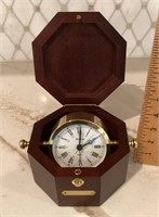 Bulova Quartermaster presentation clock