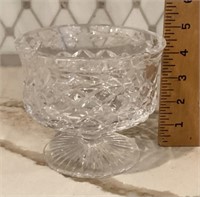 Tyrone Irish crystal footed bowl