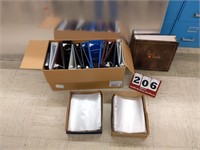 Sorted size of three ring binders