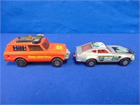 (2) Die Cast Match Box Speed Kings Datsun And