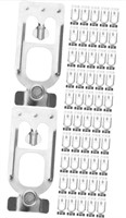 (new)40 Pcs Tray Rack Safety Clip Shelf Stand