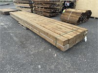 (12) Pcs Of Pressure Treated Lumber
