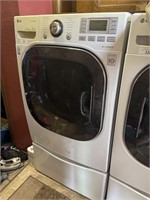 FRONT LOAD WASHER AND STAND