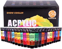 SNOW COOLER Acrylic Paint Set 24 Colors