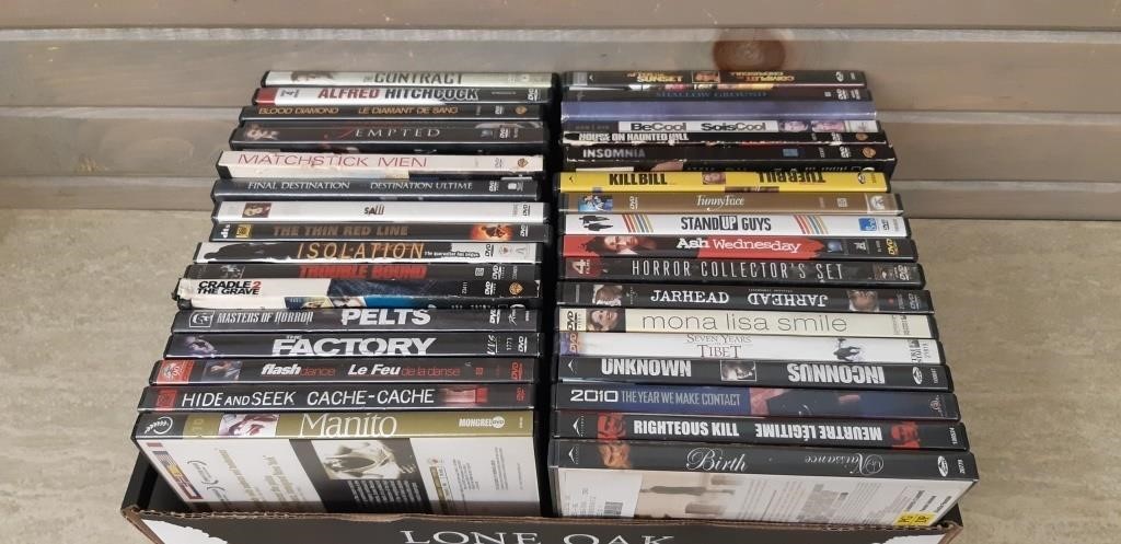 HUGE Lot of DVD Movies