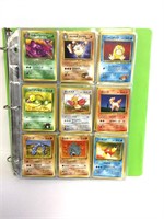 Folder with Vintage Pokémon Cards