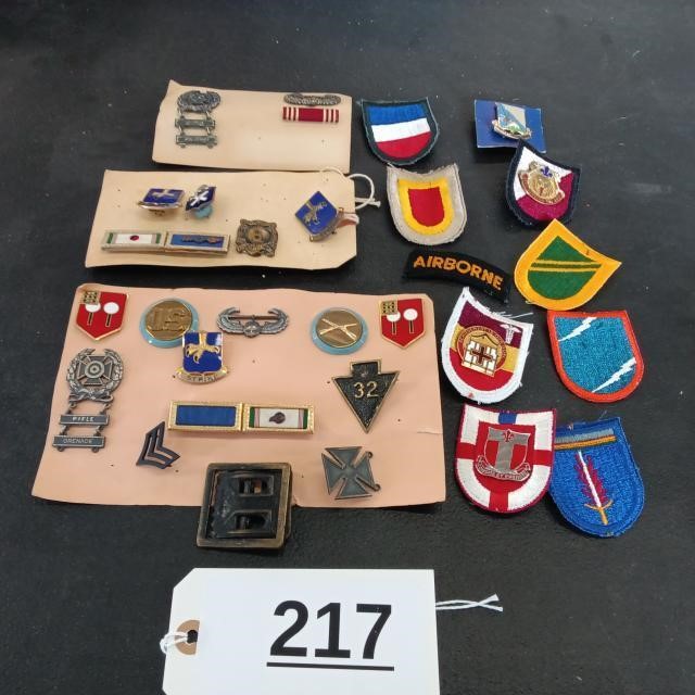 Military Patches, Ribbons, Emblems