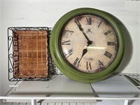 Infinity Clock & Basket