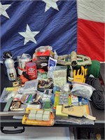 Survivor Equipment Box w/ Ozark trail blanket