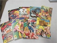 8 OLD ADULT COMIC BOOKS FRENCH