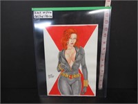 BLACK WIDOW ORIGINAL ART BY ANILTON FREIRES