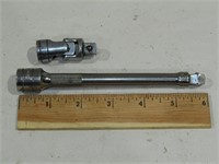 Snap On 3/8" Extension & Knuckle Drive