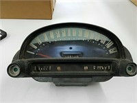 1955 model year Ford gauge cluster for a