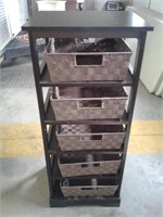 5 tier tote shelf