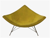 George Nelson Yellow Coconut Style Chair