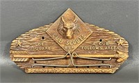 Vintage Syroco Cub Scouts BSA Resin Rack