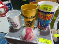 Vintage Plastic Cups, and Royals Ball
