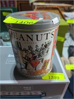 Planters Peanuts Tin