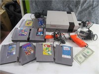 Classic NES Nintendo Video Game + Games