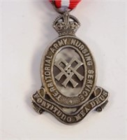 Territorial Army Nursing Service Cape Badge