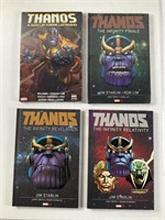 Marvel Thanos Jim Starlin 4 Hardcover Lot Infinity