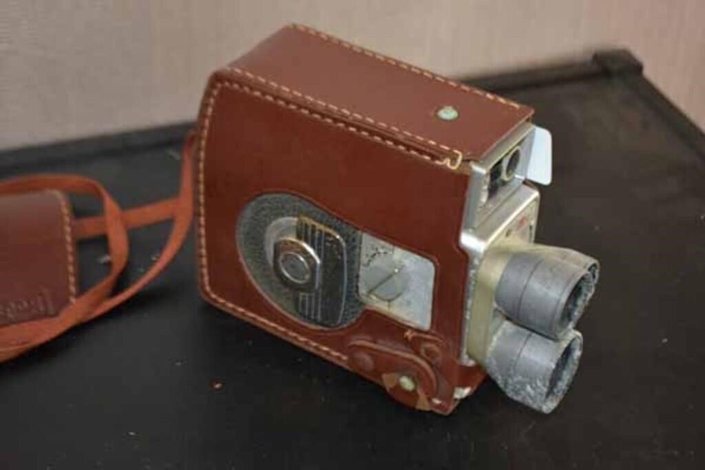 Vintage Kodak Cine Scopemeter Turret f/1.9 Video