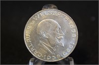 1929 Austria 25 Schilling Silver Coin