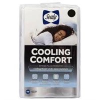 SEALY COOL TOUCH ZIPPERED PILLOW PROTECTOR