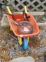 Childs Wheel Barrel, Cooking Dishes