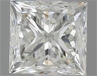 Gia Certified Princess Cut .90ct Vs2 Diamond